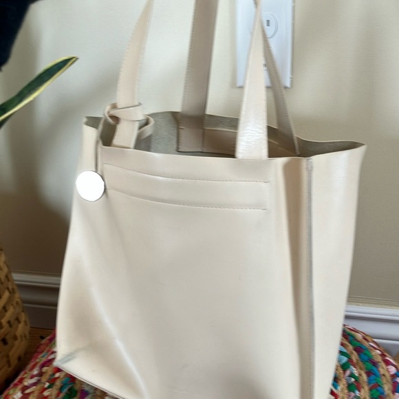 Furla Cream Tote Bag - Picture 6 of 12